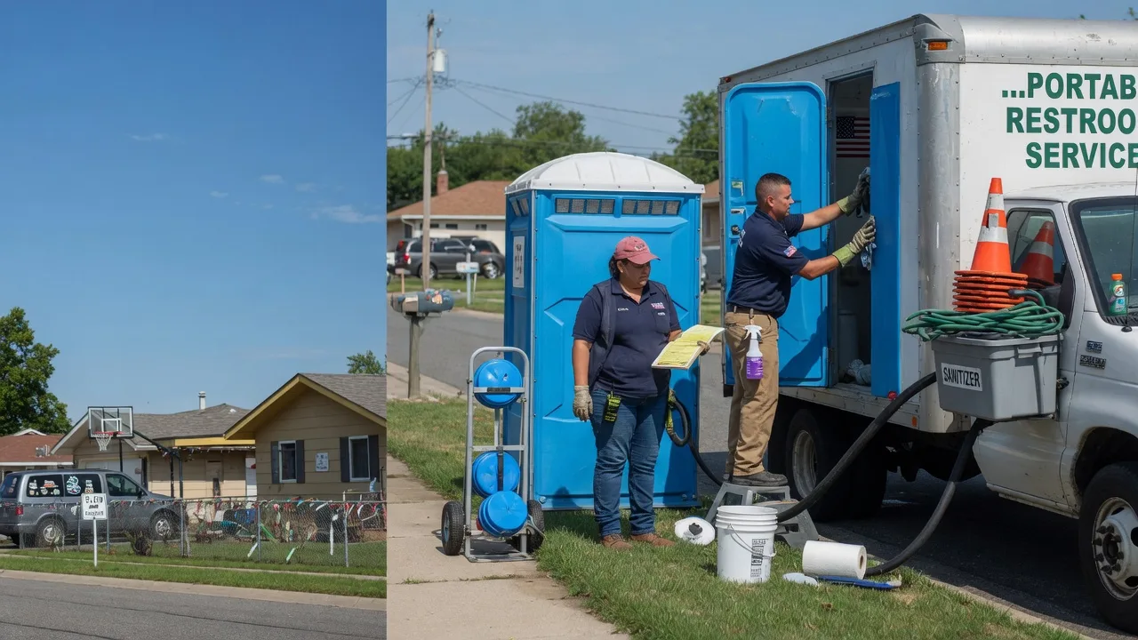 Portable Toilet Rental in Madison, IL near me